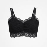 Reggiseno in pizzo taglie forti - Top - Nero
