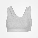 {"alt": "Reggiseno morbido - Top - Grigio chiaro", "quantity":"2"}