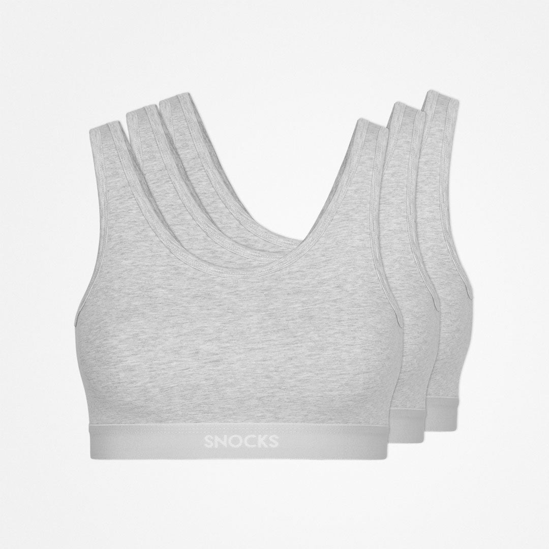 {"alt": "Reggiseno morbido - Top - Grigio chiaro", "quantity":"3"}