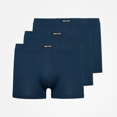 Retro Boxershorts - Unterhosen - Blau