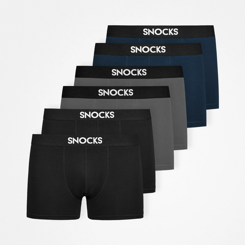 {"alt": "Boxershorts - Unterhosen - Mix (Schwarz/Grau/Blau)", "quantity":"1"}