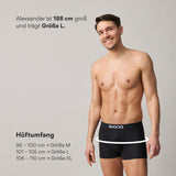 Premium Boxershorts aus Bambus - Unterhosen - Passform