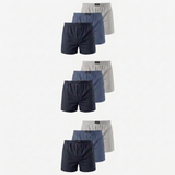 {"alt": "American Boxershorts Jersey - Unterhosen - Mix (Dunkelblau/Blau/Hellgrau)", "quantity":"3"}