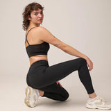 Leggings taille haute V Cross - Pantalons - Respirant