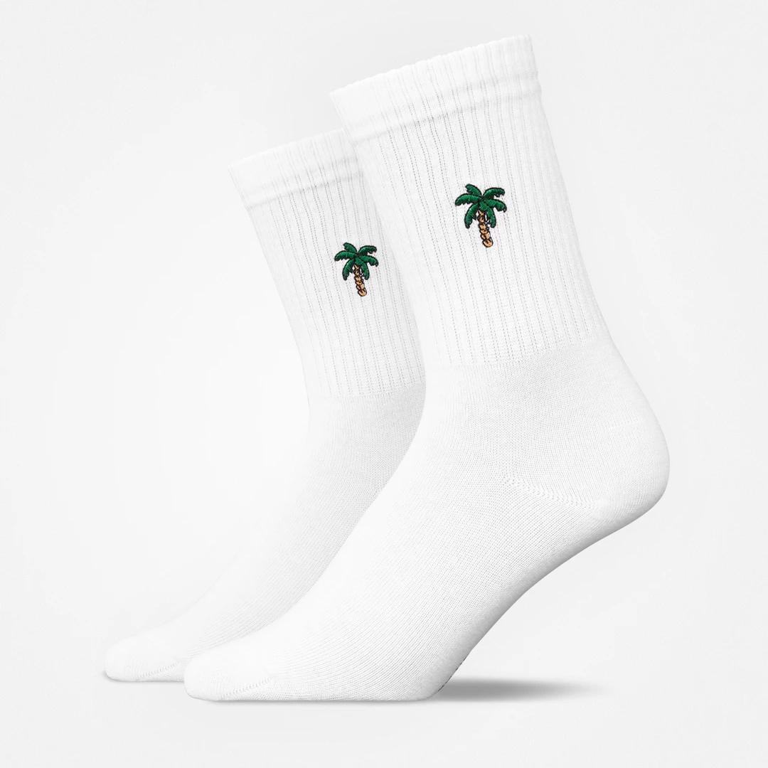 Tennissocken - Socken - Mix (Palmen)