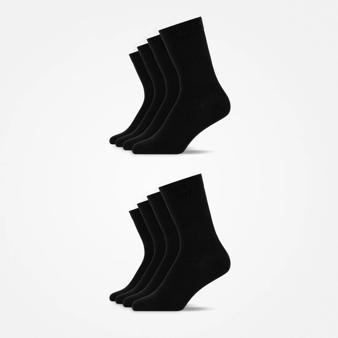 {"alt": "Kinder Tennissocken - Socken - Schwarz", "quantity":"2"}