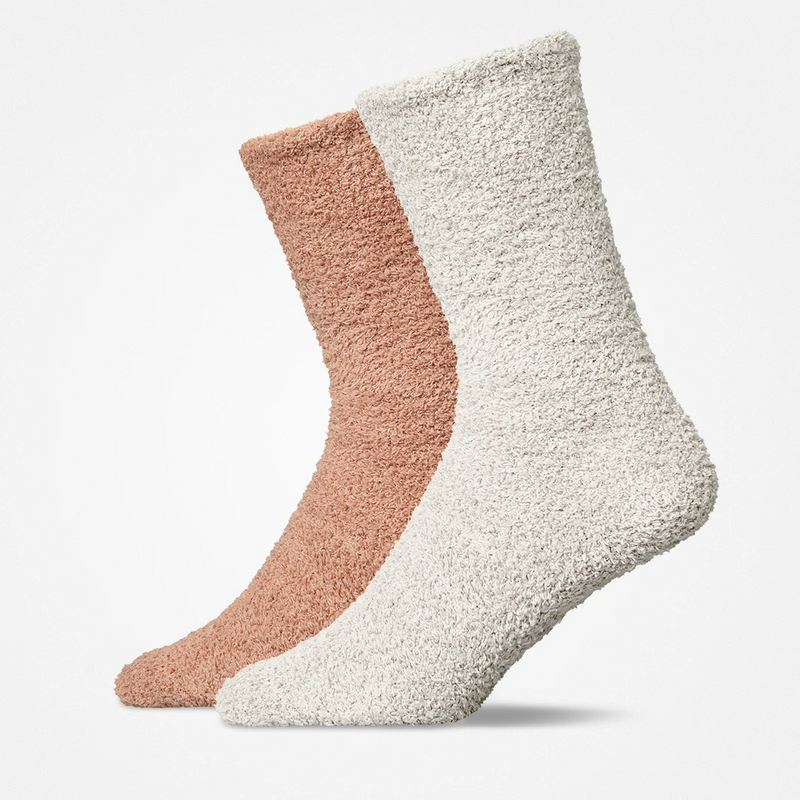 Knussoks - Sokken - Mix (Bruin/Offwhite)