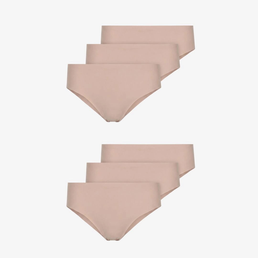 {"alt": "Microfiber High Waist Seamless Hipster - Unterhosen - Beige", "quantity":"2"}