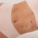 Microfiber High Waist Seamless Hipster | Beige