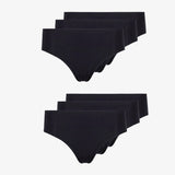 {"alt": "Microfiber High Waist Seamless Tanga - Unterhosen - Schwarz", "quantity":"2"}