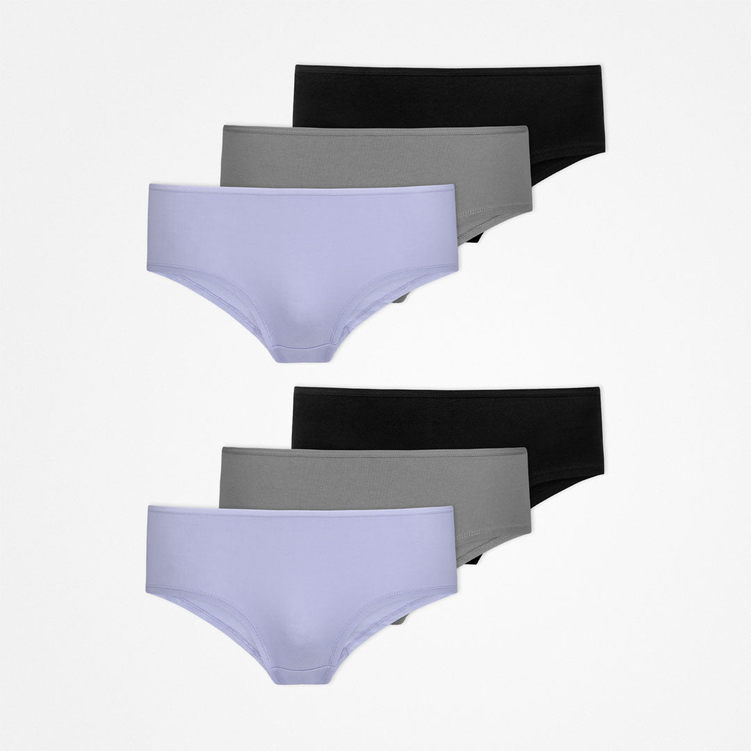 {"alt": "Culottes Hipster - Sous-vêtements - Mix (Violet/Vert/Noir)", "quantity":"2"}