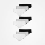 {"alt": "Hipster slips - Onderbroeken - Mix (Wit/lichtgrijs/zwart)", "quantity":"3"}