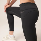 Leggings taille haute V Cross - Pantalons - Matière extensible
