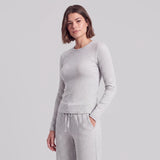Loungehose Damen Rippstruktur - Hosen - 