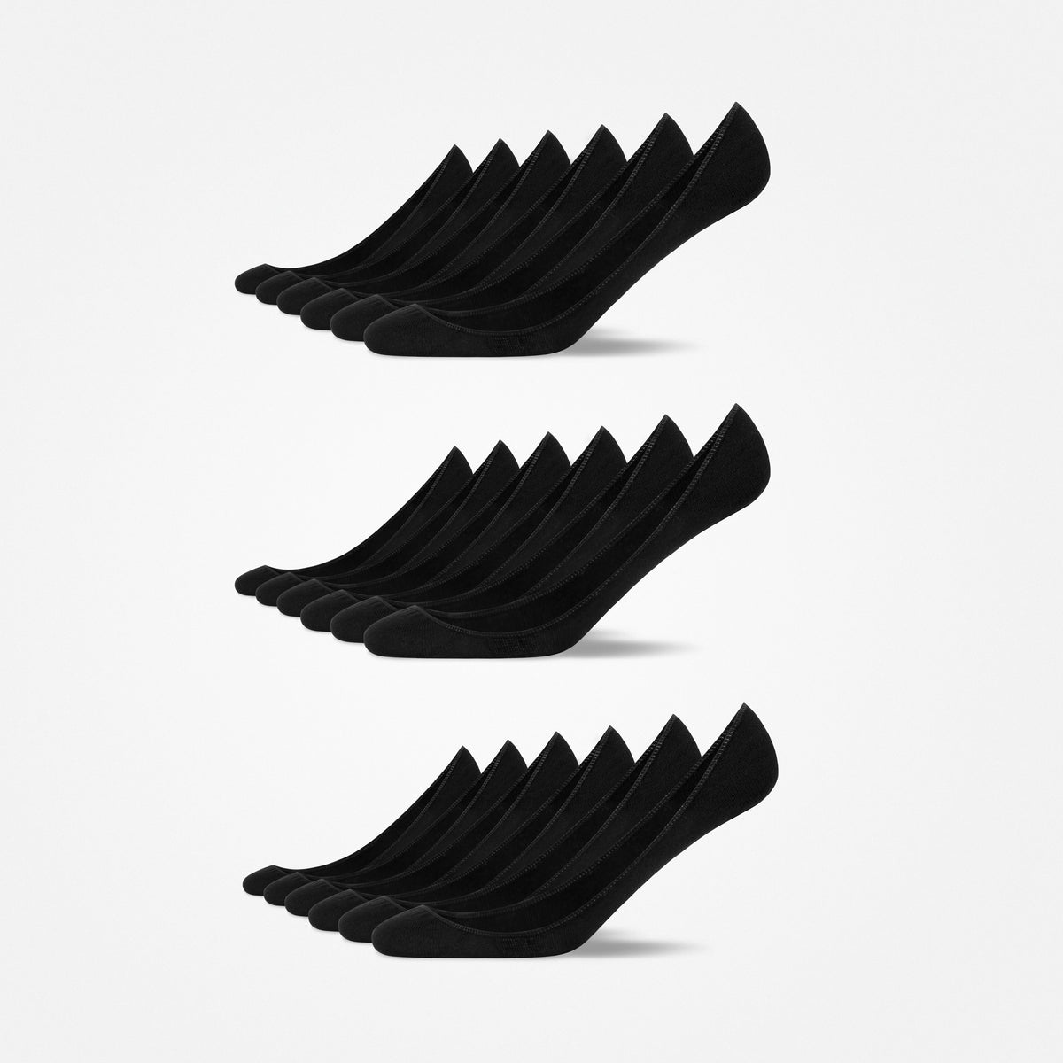{"alt": "Chaussettes mocassins - Chaussettes - Noir", "quantity":"3"}