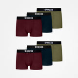 {"alt": "Boxer Premium - Mutande - Mix (Rosso/Oliva/Blu)", "quantity":"2"}