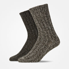 {"alt": "Chaussettes Norvégiennes - Chaussettes - Mix (Olive)", "quantity":"1"}