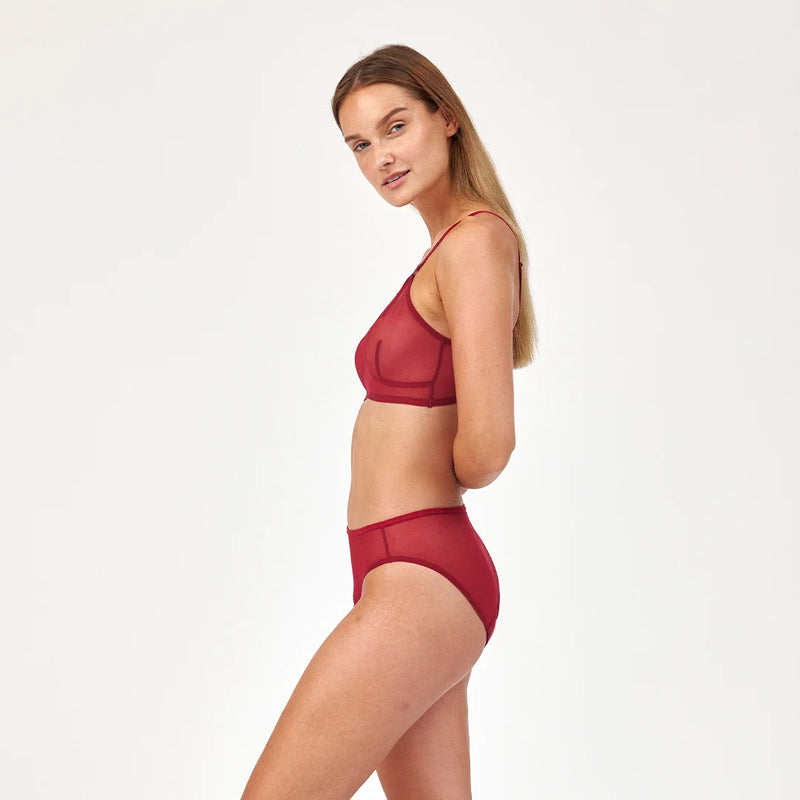 SNOCKS x femtis Period Panty - RUBY | Rosse