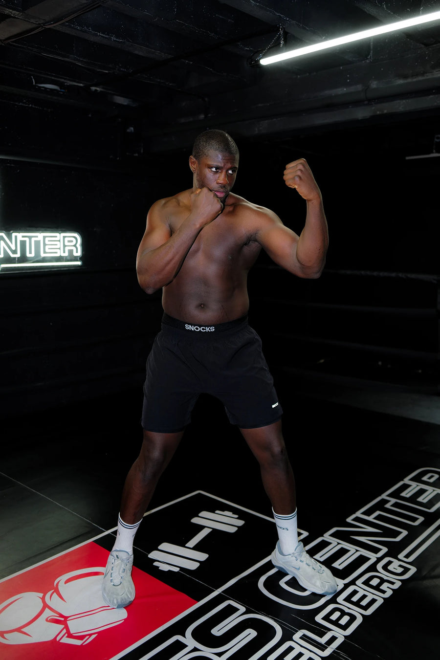 Ringside Zone – 2 in 1 Shorts Black