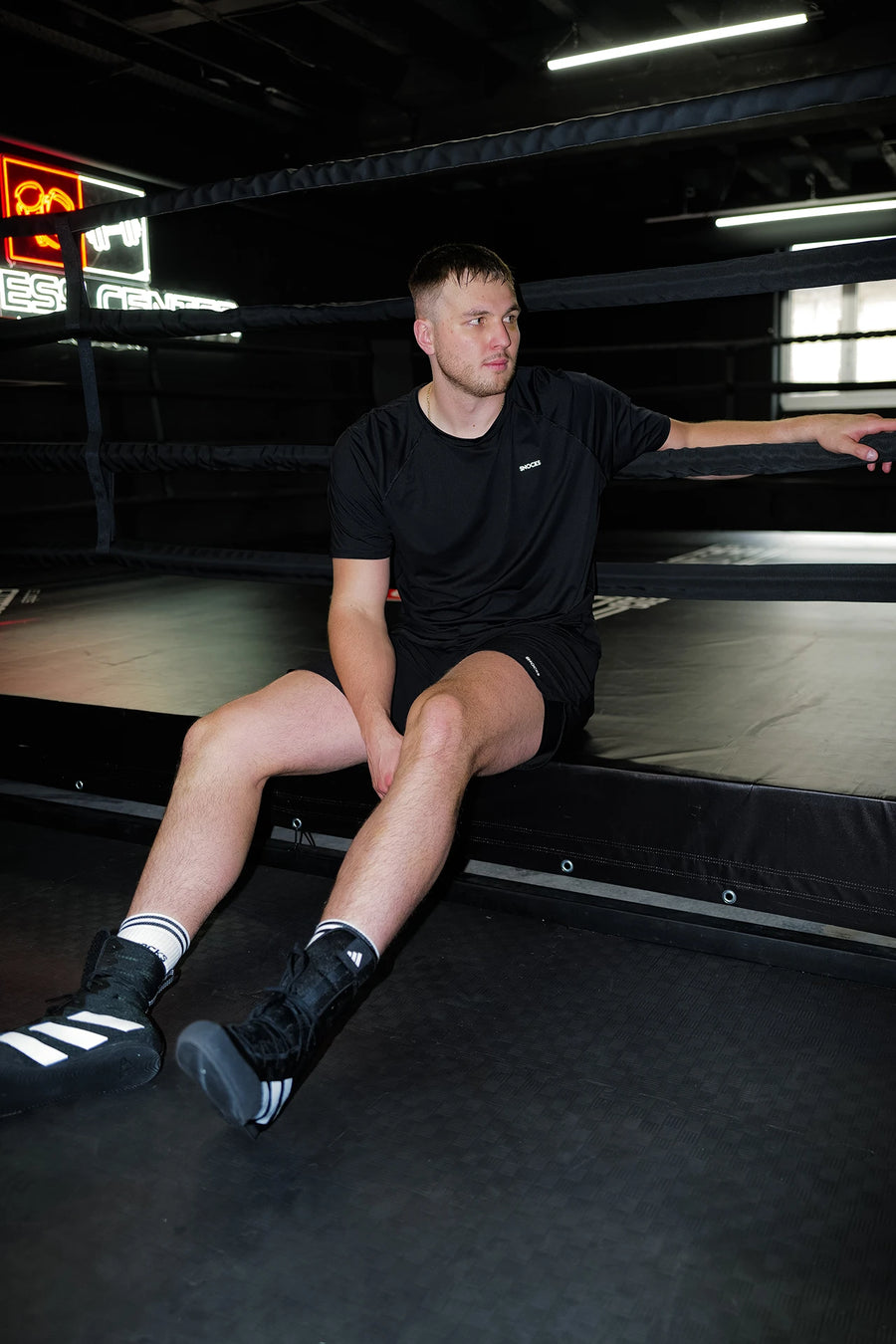 Ringside Zone – Trainingshirt Raglan Black