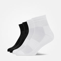 {"alt": "Skarpetki do biegania średniej długości - Skarpetki - Czarnobiały", "quantity":"1"}