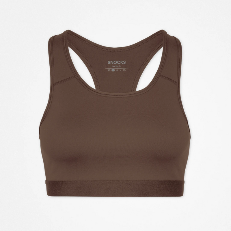 Sport-BH - Oberteile -  Braun