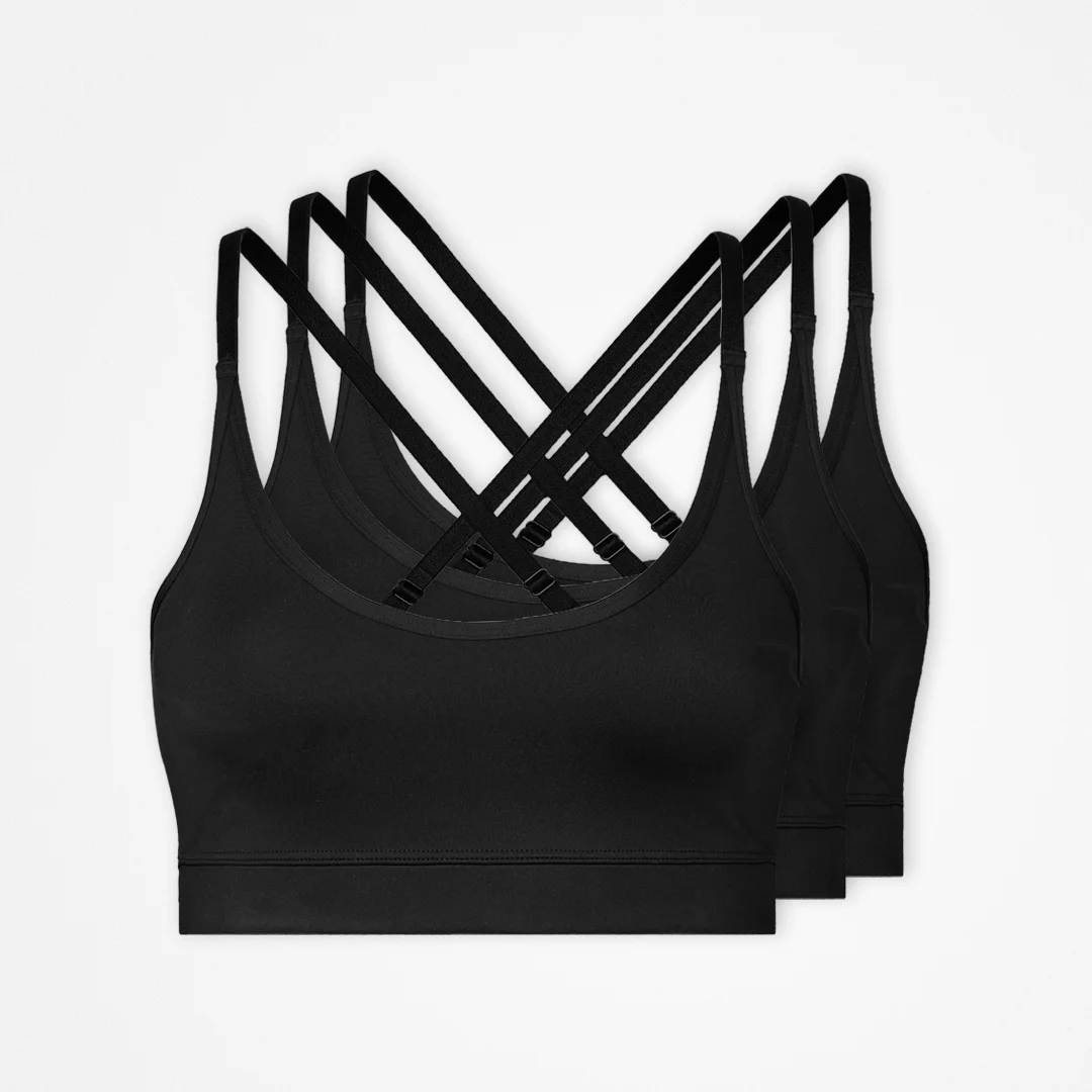 {"alt": "Soutien-gorge de sport X Back - Hauts - Noir", "quantity":"3"}