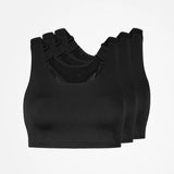 {"alt": "Brassière de sport en mesh - Hauts - Noir", "quantity":"3"}