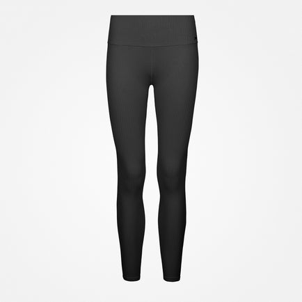 Gerippte Leggings - Hosen - Schwarz