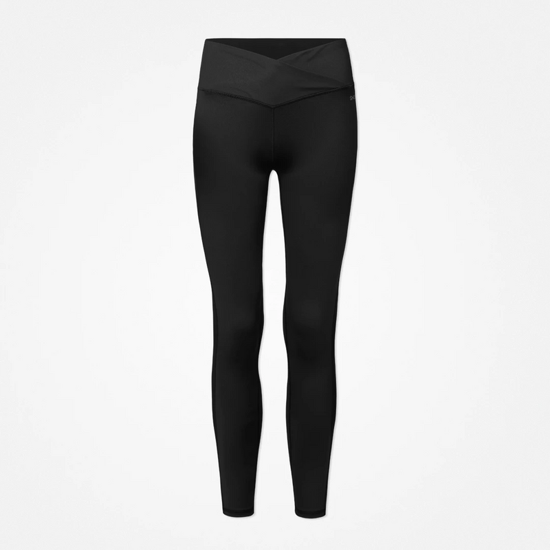 Leggings taille haute V Cross - Pantalons - Noir