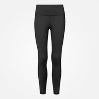 Leggings a vita alta con rete - Pantaloni - Nero