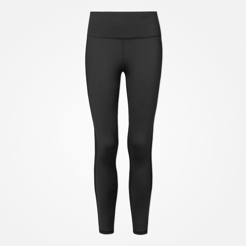Leggings taille haute en mesh - Pantalons - Noir