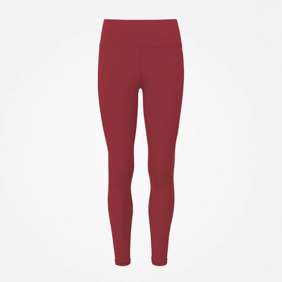 Legginsy termiczne damskie - spodnie - czerwone