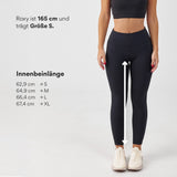Legginsy termiczne damskie - spodnie - dopasowanie