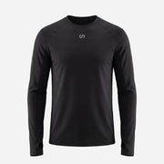 Laufshirt langarm Herren - Oberteile - Schwarz