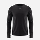 Laufshirt langarm Herren - Oberteile - Schwarz