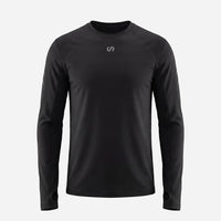Hardloopshirt met lange mouwen heren - Bovenkleding - Zwart