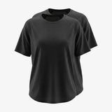 {"alt": "Sport Shirt Mesh Damen - Oberteile - Schwarz", "quantity":"2"}