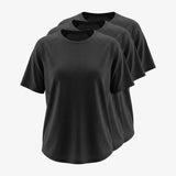 {"alt": "Sport Shirt Mesh Damen - Oberteile - Schwarz", "quantity":"3"}