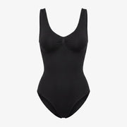 Shaping Body mit breiten Trägern - Oberteile - Schwarz
