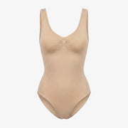 Shaping Body mit breiten Trägern - Oberteile - Beige