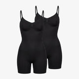 {"alt": "Shaping Bodysuit Shorts - Oberteile - Schwarz", "quantity":"2"}
