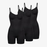 {"alt": "Shaping Bodysuit Shorts - Oberteile - Schwarz", "quantity":"3"}