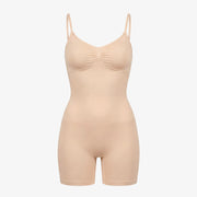 Shaping Bodysuit Shorts - Oberteile - Beige