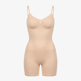 Shaping Bodysuit Shorts - Oberteile - Beige