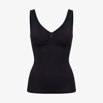 Shaping Tank Top - Oberteile - Schwarz