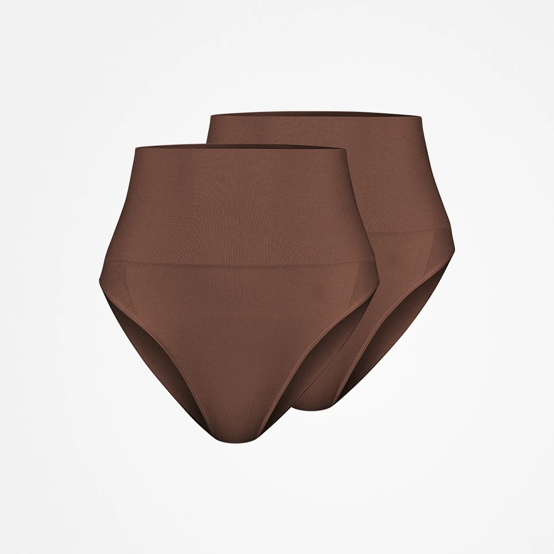 {"alt": "Slip modellante - Mutandine - Marrone", "quantity":"2"}