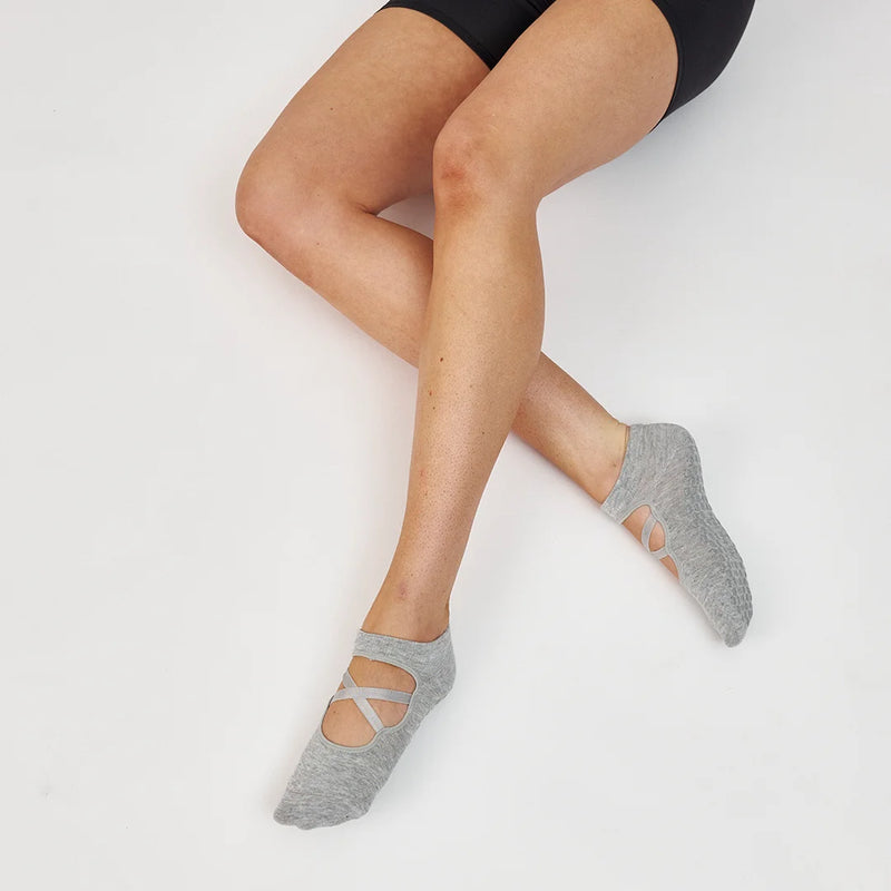 Chaussettes de Pilates avec brides - Chaussettes - Simples et sportives