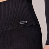 Gerippte Leggings - Hosen - SNOCKS Logo