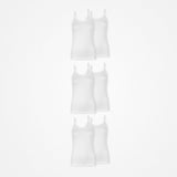 {"alt": "Damen Spaghetti Tops - Oberteile - Weiß", "quantity":"3"}